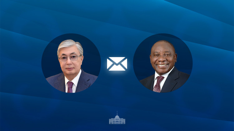 Глава государства направил телеграмму поздравления Президенту Южно-Африканской Республики